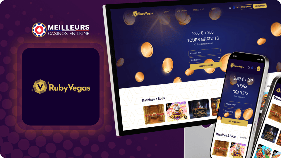 Quel est le meilleur site de casino en ligne français en 2025 ? Ruby Vegas!
