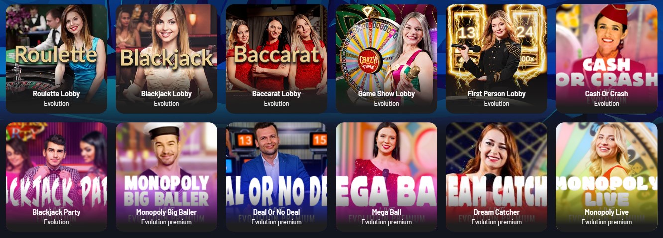 Live Casino sur Seven Casino en Ligne Casino en direct au seven casino en ligne FR